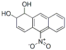 3,4-dihydroxy-9-nitro-3,4-dihydroanthracene 结构式