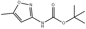 Carbamic acid, (5-methyl-3-isoxazolyl)-, 1,1-dimethylethyl ester (9CI) Struktur