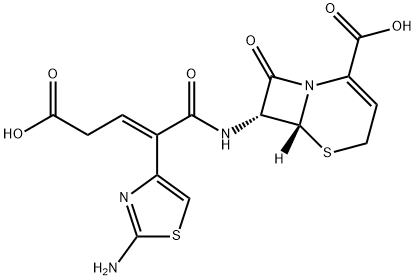 trans-Ceftibuten, 97519-40-9, 结构式