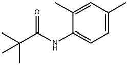 N-(2,4-ジメチルフェニル)ピバルアミド 化学構造式