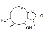3a,4,5,6,7,8,9,11a-Octahydro-4,7-dihydroxy-3,10-dimethyl-6-methylenecyclodeca[b]furan-2(3H)-one|