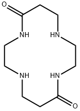 1,4,8,11-四氮杂环十四烷-5,12-二酮, 97565-24-7, 结构式