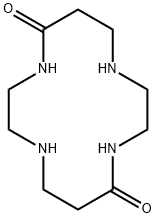 1,4,8,11-TETRAAZA-CYCLOTETRADECANE-5,12-DIONE Structure