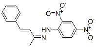 4-フェニル-3-ブテン-2-オン2,4-ジニトロフェニルヒドラゾン 化学構造式