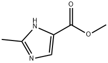 甲基 2-甲基-1H-咪唑-4-甲酸基酯 结构式