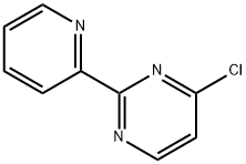 4-chloro-2-pyridin-2-ylpyrimidine Struktur