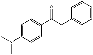 4'-DIMETHYLAMINO-2-PHENYLACETOPHENONE Struktur
