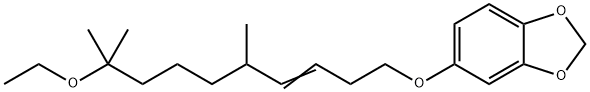 9-ethoxy-5,9-dimethyl-1-((3,4-methylenedioxy)phenoxy)-3-decene|