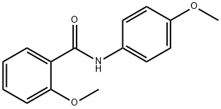 2-Methoxy-N-(4-Methoxyphenyl)benzaMide, 97% Struktur