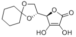 (-)-5,6-O-CYCLOHEXYLIDENE-D-ISOASCORBIC ACID Struktur