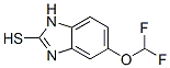 5-Difluoromethoxy-2-Mercapto-1H-Benzimidazole Struktur