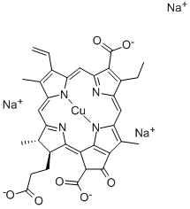 叶绿素铜钠,97659-67-1,结构式