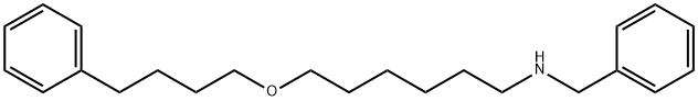 6-N-Benzylamino-1-(4'-phenylbutoxy)Hexane  Structure