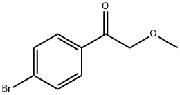 1-(4-溴苯基)-2-甲氧基乙酮, 97728-73-9, 结构式