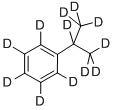 异丙苯-D<SUB>12</SUB>, 97732-82-6, 结构式