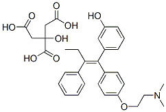 くえん酸ドロールオキシフェン 化学構造式