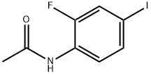 N-(2-氟-4-碘苯基)乙酰氨 结构式