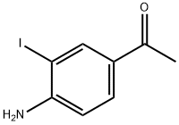 3一碘一4一氨基一苯乙酮,97776-06-2,结构式
