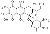4-demethyl-6-O-methyldoxorubicin 结构式