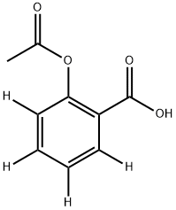 阿司匹林D4,97781-16-3,结构式