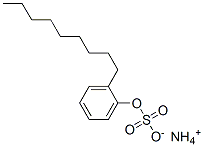 ammonium (nonylphenyl) sulphate 结构式