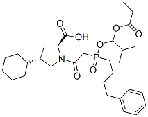 fosinopril, 97825-24-6, 结构式