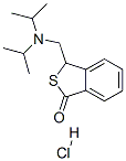 9-[(dipropan-2-ylamino)methyl]-8-thiabicyclo[4.3.0]nona-1,3,5-trien-7-one hydrochloride 结构式