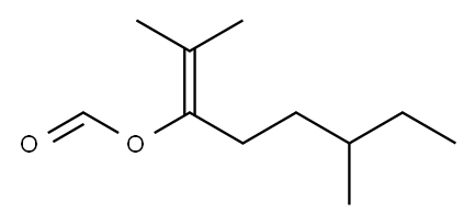 3,7-dimethyloct-6-en-6-yl formate 结构式