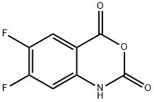 6,7-DIFLUOROISATOIC ANHYDRIDE Structure