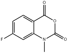 7-FLUORO-2-METHYLISATOIC ANHYDRIDE Structure