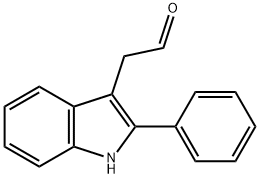(2-PHENYL-1H-INDOL-3-YL)-ACETALDEHYDE Struktur
