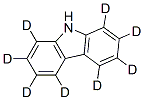CARBAZOLE (RING-D8), 97960-57-1, 结构式