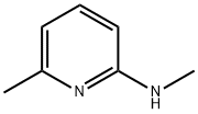 N,6-DIMETHYLPYRIDIN-2-AMINE 化学構造式