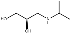(R)-3-イソプロピルアミノ-1,2-プロパンジオール 化学構造式