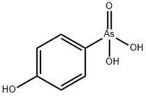 4-ヒドロキシフェニルアルソン酸 化学構造式