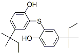 2,2'-thiobis[4-tert-pentylphenol] Structure