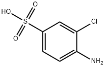 4-氨基-3-氯苯磺酸,98-35-1,结构式