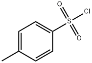 p-トルエンスルホニルクロリド 化学構造式