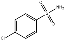 4-氯苯磺酰胺 结构式