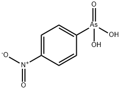 4-ニトロフェニルアルソン酸 化学構造式