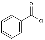 Benzoyl chloride Struktur