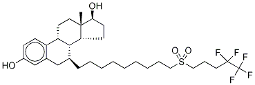 氟维司群-9-砜, 98008-06-1, 结构式