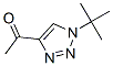 Ethanone, 1-[1-(1,1-dimethylethyl)-1H-1,2,3-triazol-4-yl]- (9CI) 结构式