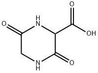 3,6-二氧代哌嗪-2-羧酸 结构式