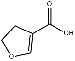 4,5-ジヒドロフラン-3-カルボン酸 化学構造式