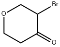 3-溴四氢-4H-吡喃-4-酮 结构式