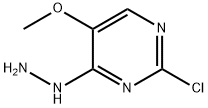 2-氯-5-甲氧基-4-肼基嘧啶, 98021-95-5, 结构式