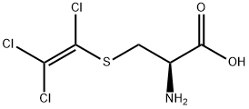 S-(1,2,3-trichlorovinyl)cysteine, 98025-31-1, 结构式