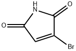 3-溴-1H-吡咯-2,5-二酮,98026-79-0,结构式