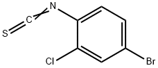 イソチオシアン酸4-ブロモ-2-クロロフェニル 化学構造式